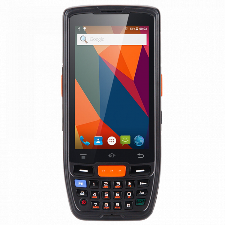 Терминал сбора данных (2D имидж, 21 клавиша) K7 WIFI/BT/GPS/GSM/2Gbx16Gb/AND7/4000mAh в комплекте с подставкой, ремешком, кабелем USB и блоком питания артикул K7-HFW-BGC             K7 WIFI/BT/GPS/GSM/2Gbx16Gb/AND7/4000mAh в комплекте с кабелем USB и блоком питания             