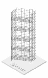 Стеллаж с 5 полками С.П.01