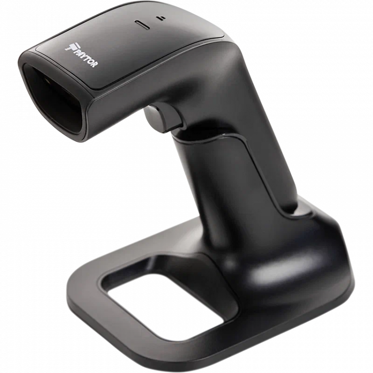 Сканер штрих-кода беспроводной PayTor ES-1007 артикул 517103             серый             