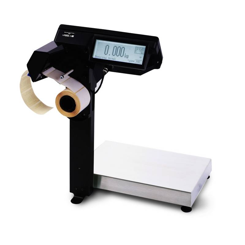 Весы с печатью этикеток МК-32.2-R2P10 