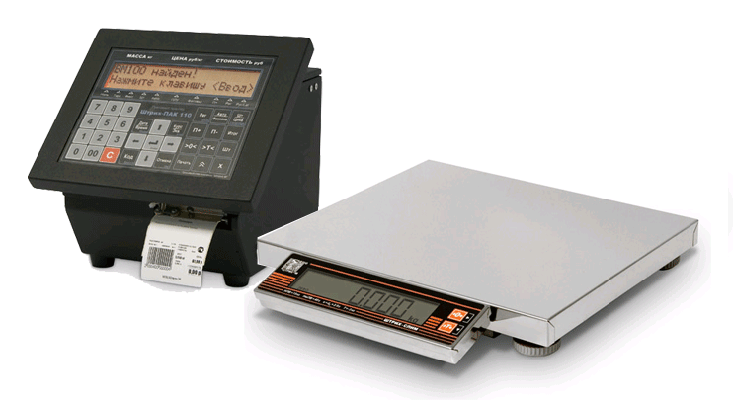 Весы  Штрих СЛИМ 500М 150-20.50 Д1Н (POS2) артикул 0021-2082
