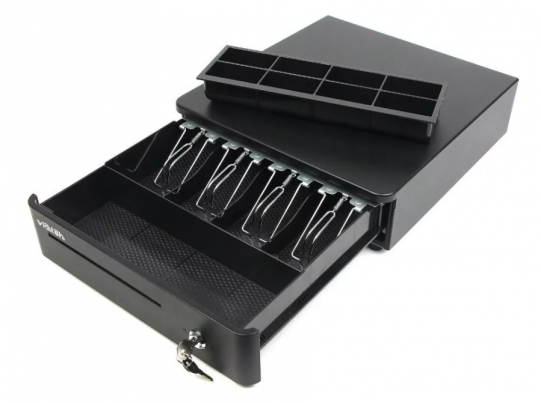 Денежный ящик VIOTEH HVC-09 push черный артикул HVC09_B             черный     