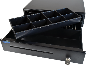 Денежный ящик VIOTEH HVC-09 push черный артикул HVC09_B             черный     