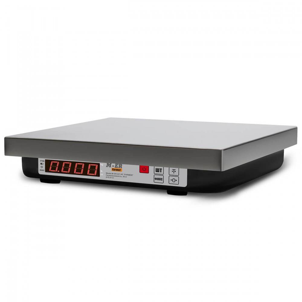 Весы M-ER 221 F-32.5 "Install" RS-232 и USB 