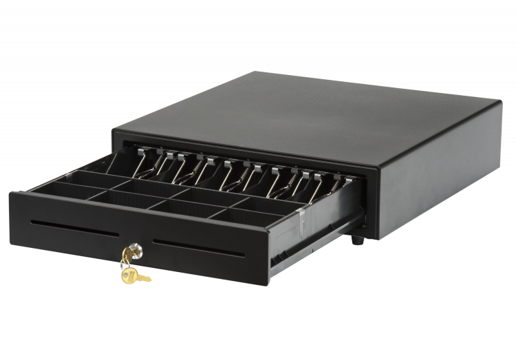 Денежный ящик АТОЛ EC-410-B черный, 410*415*100, 24V артикул 38712             черный     