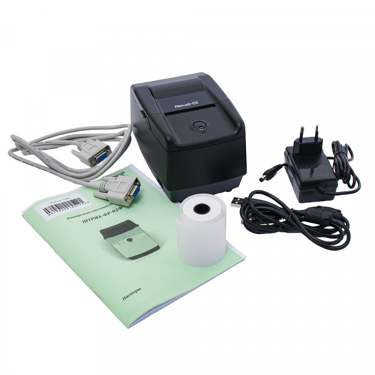 РИТЕЙЛ-02Ф LAN/USB/COM с раз. ДЯ (черный) без ФН артикул 4839             LAN/USB/COM с раз. ДЯ (черный) без ФН     