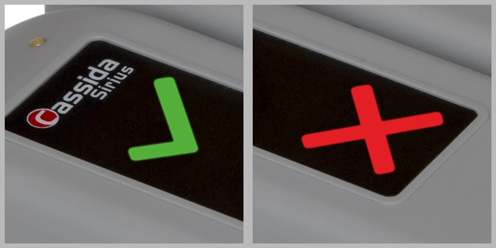 Автоматический детектор банкнот Cassida Sirius S с АКБ артикул 0021-2328