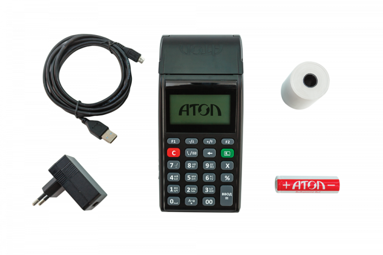 АТОЛ 91Ф. Черный. Без ФН. Ethernet. 2G. Bluetooth. Wi-Fi. 5.0 артикул 53720             Без ФН (5.0)     