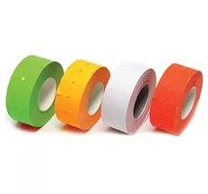 Клейкая лента  22*12 700 эт. цветная прямой край артикул 0021-444             красная             