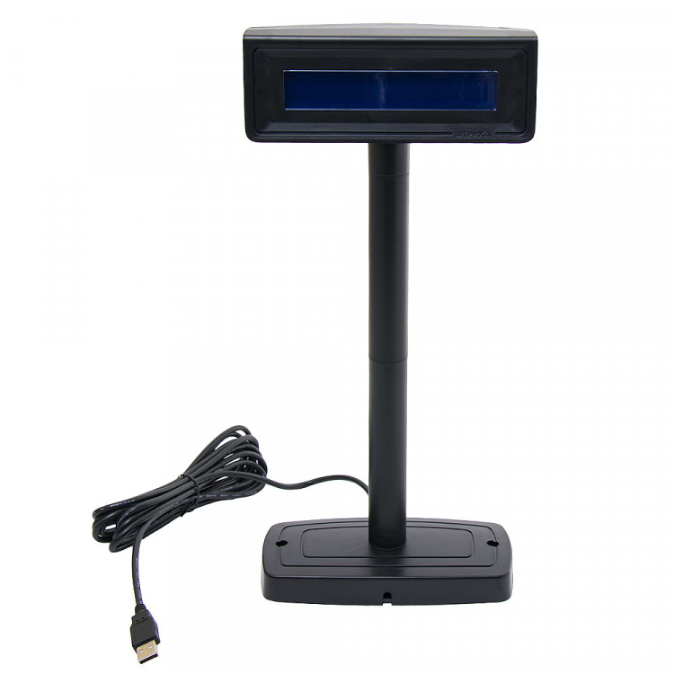 Дисплей покупателя ШТРИХ-T D3-USB-PB (чёрный) артикул 150136 Дисплей покупателя ШТРИХ-T D3-USB-PB (чёрный)