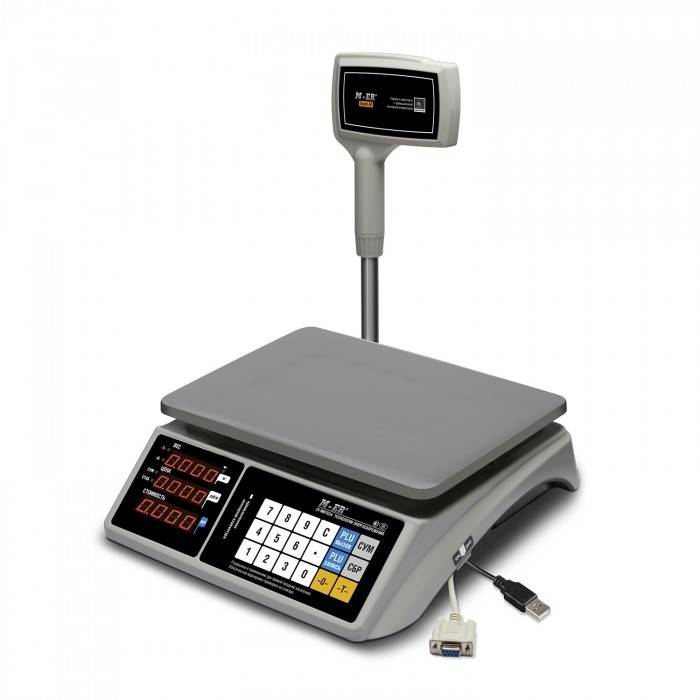 Весы M-ER 328 ACPX-6.1 "Touch-M" USB/RS 