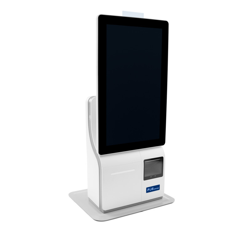 Касса самообслуживания SCO POScenter D150 Lite артикул 7817 15.6, J6412, 4/128GB, Белый, 250nit, светофор, держ пинпад