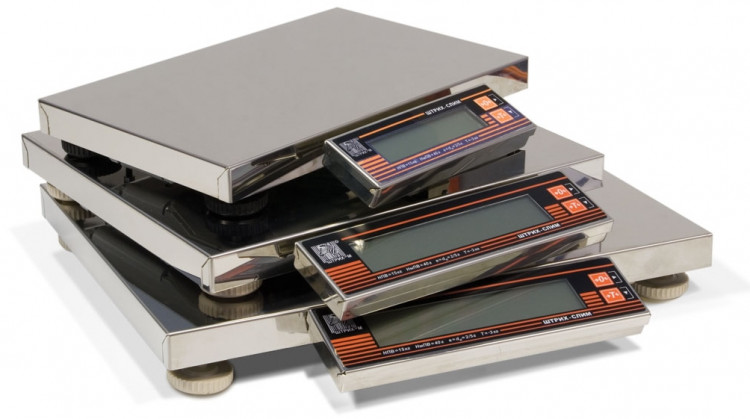 Весы Штрих СЛИМ 300М 15-2.5 Д1Н (POS2) артикул 117037             ДП1 POS USB     