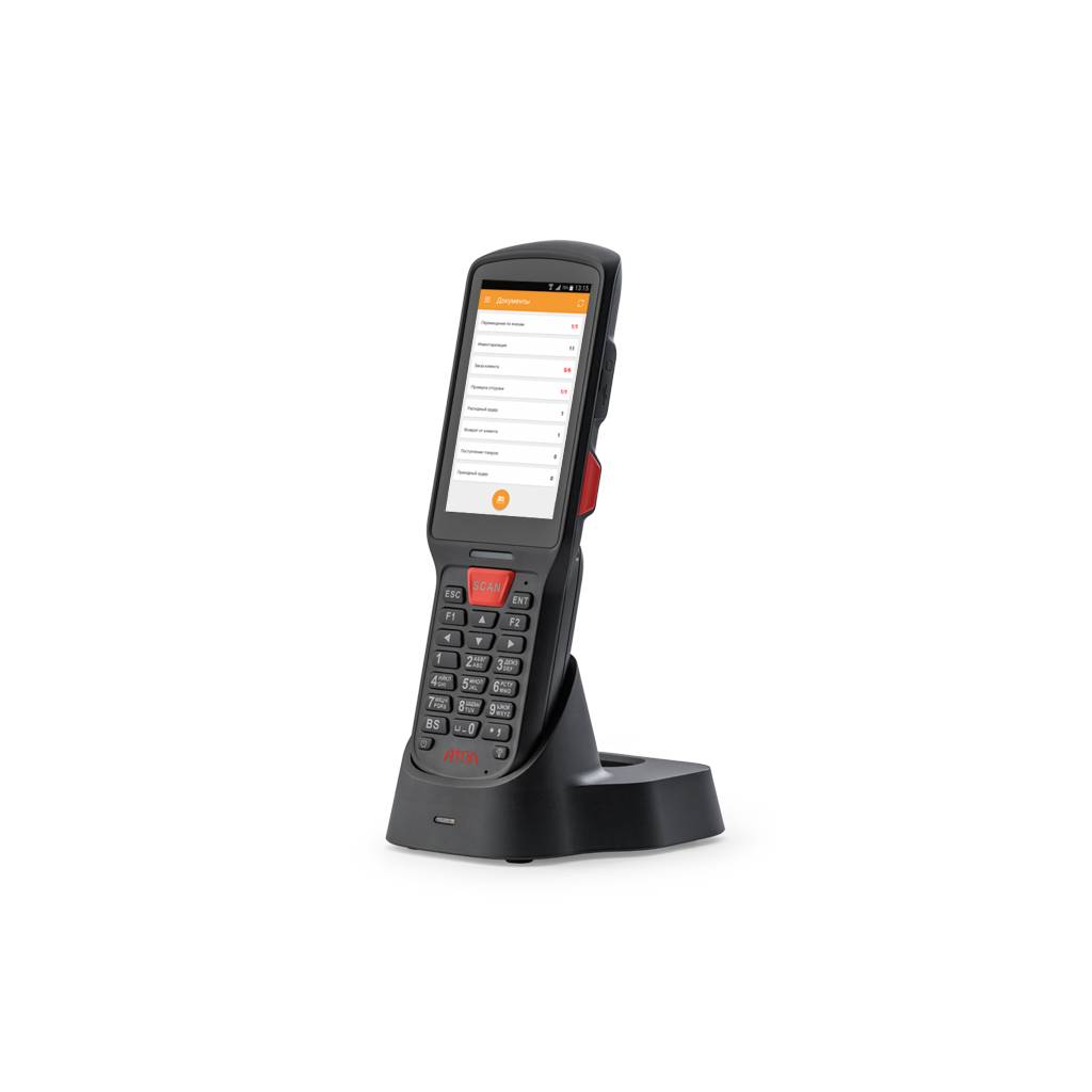 Терминал сбора данных АТОЛ Smart.Lite (4", Android 7.0, 2Gb/16Gb, 2D SE4710 Imager, Wi-Fi, BT, 3G, Camera, БП, 5200 mAh). +1 доп. АКБ 