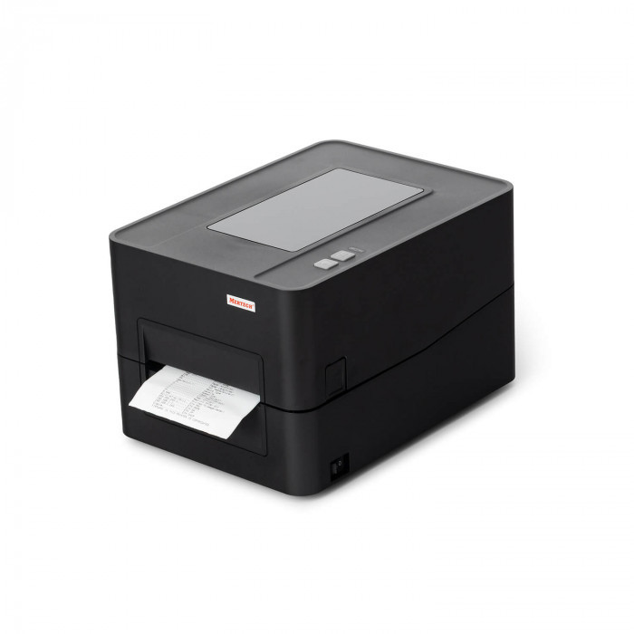 Термотрансферный принтер этикеток MERTECH TLP400H (300 DPI)  (USB,  Ethernet) Black артикул 9897                  