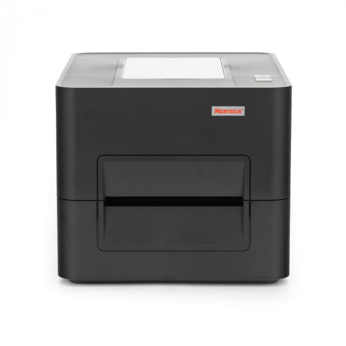 Термотрансферный принтер этикеток MERTECH TLP400H (300 DPI)  (USB,  Ethernet) Black артикул 9897                  