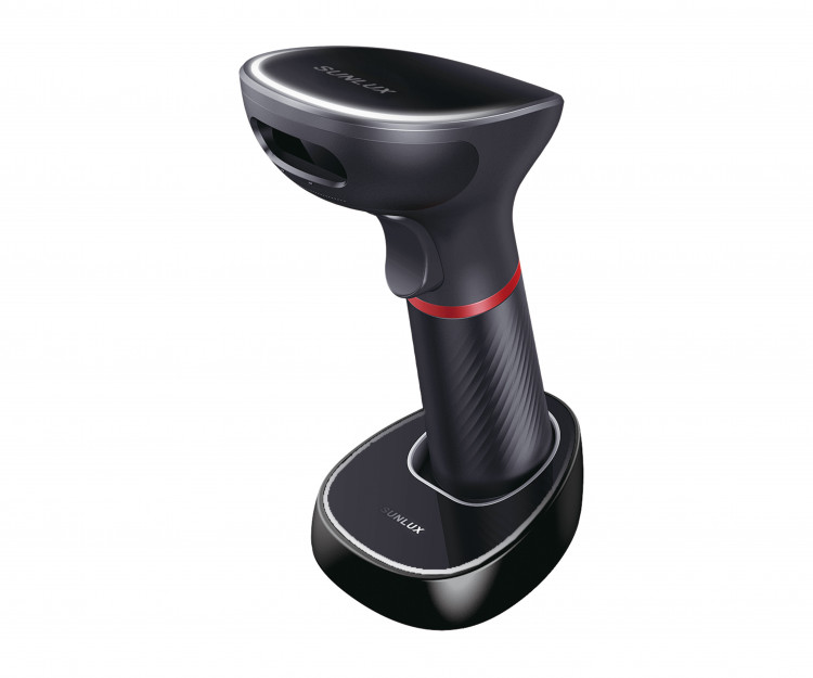 Беспроводной 2D сканер штрих-кода Sunlux XL-9610 артикул 0021-4211-2668                  