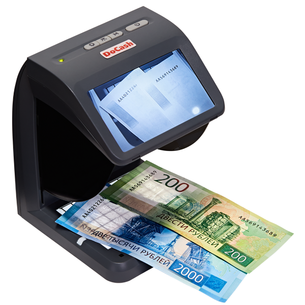 Детектор банкнот DoCash DVM mini Combo 