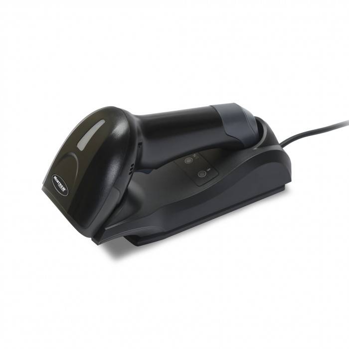 Беспроводной сканер штрих-кода MERTECH CL-2310 BLE Dongle P2D USB Black HR c подставкой Cradle 