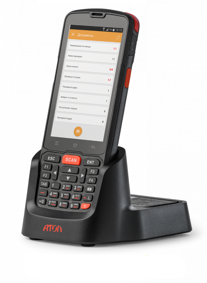 ТСД АТОЛ Smart.Slim Plus базовый (+ АТОЛ ОС) (+ Программа для ЭВМ «Mark.Scan») 