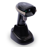 Беспроводной сканер штрих-кода G-SENSE IS1408BT HD 2D Bluetooth, USB, черный, cradle