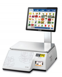 Весы с печатью этикеток CAS CL-7000-15S самообслуживания