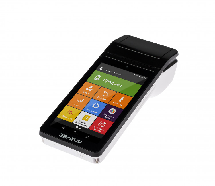 Эвотор 5 Смарт-терминал без ФН по акции «Почти даром» артикул 0021-6977