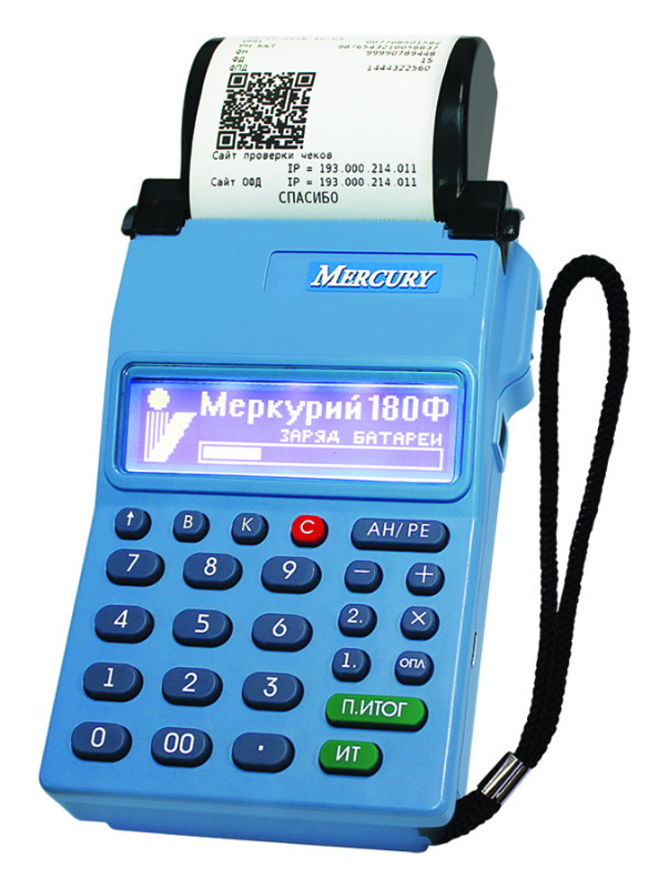ККТ онлайн Меркурий-180Ф GSM/WiFi  артикул 0021-2638                  