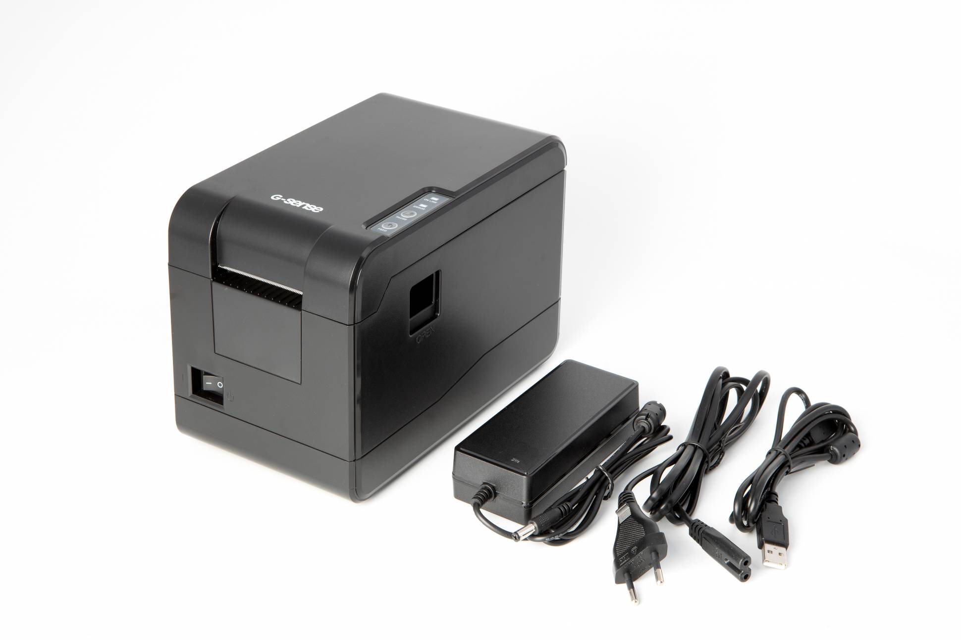Принтер этикеток G-SENSE DT233 (термо, 203 dpi, 2 inch, USB) 