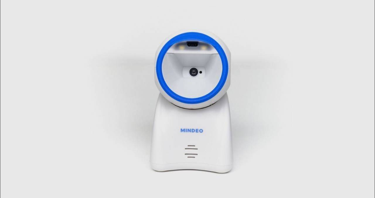 Сканер штрих-кода Mindeo MP725 USB белый 