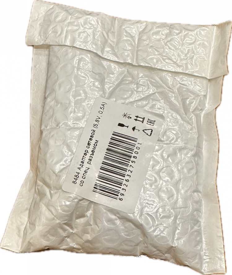 Адаптер сетевой для весов M-ER  (5,8V/0,5А), со специальным разъемом​ артикул 8484			                  